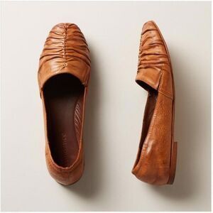 Sundance Vivian Ballet Flat Burnished Leather Brown Size 40